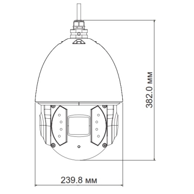 IP-камера поворотная HDZ302LIK