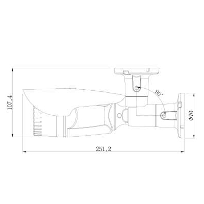 Уличная IP-камера MDC-L6290VTD-24H