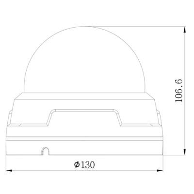 Купольная IP-камера с ИК-подсветкой MDC-N7090WDN-30
