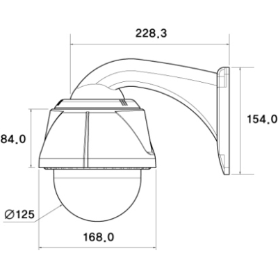IP-камера поворотная MDS-i1091Н
