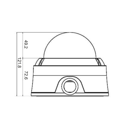 Купольная HD-SDI камера (снята с производства) MDC-H8290VTD-30H