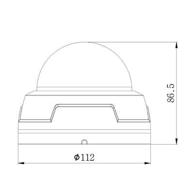 Купольная AHD камера (снята с производства) MDC-AH7290VDN