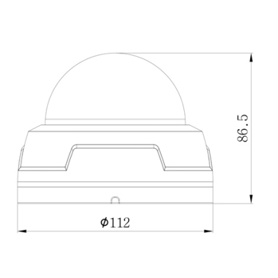 Купольная AHD камера (снята с производства) MDC-AH7260FTN-24