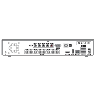 8-канальный HD-SDI видеорегистратор (снят с производства) MDR-U8000