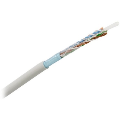Кабель "витая пара" экранированный внутренний FTP4-C5E-SOLID-GY-305