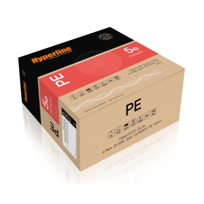Кабель "витая пара" экранированный уличный FTP4-C5E-SOLID-22AWG-OUTDOOR-40
