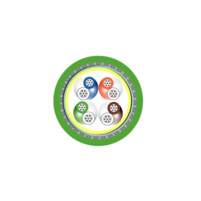 Кабель "витая пара" экранированный промышленный ISF4-C5e-P-IO-PU