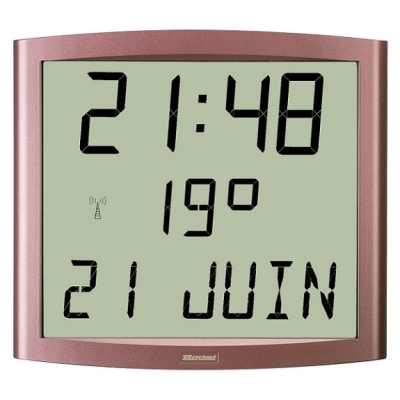 Вторичные цифровые LCD часы Cristalys Date DCF