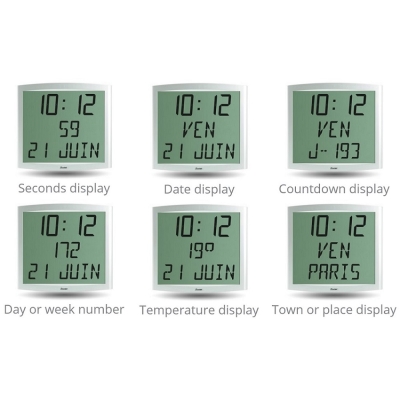 Вторичные цифровые LCD часы Cristalys Date IMP AF