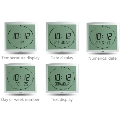 Вторичные цифровые LCD часы Cristalys Ellipse NTP