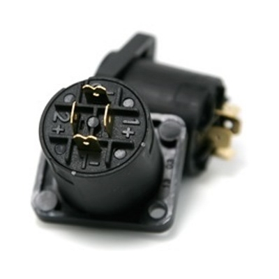 Разъем speakON, розетка PROCAST Cable F-SP4NP