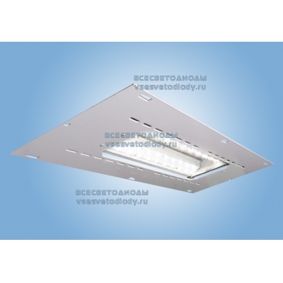 Светодиодный встраиваемый светильник для АЗС