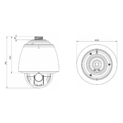 Купольная IP-камера с ИК-подсветкой STC-IPMX3908A/2