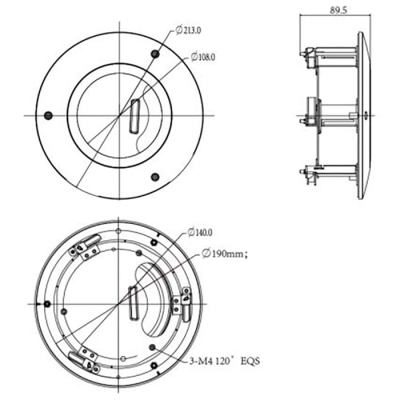 Потолочный кронштейн RVi-BIC1
