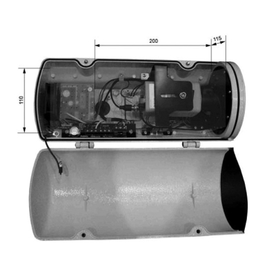 Термокожух с обогревом и ИК подсветкой STH-6230DL-PSU2