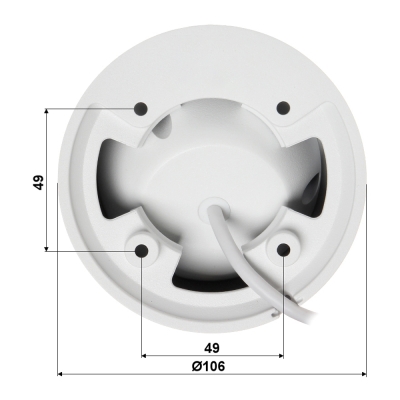 Уличная купольная IP-камера DH-IPC-HDW4231EMP-ASE-0280B