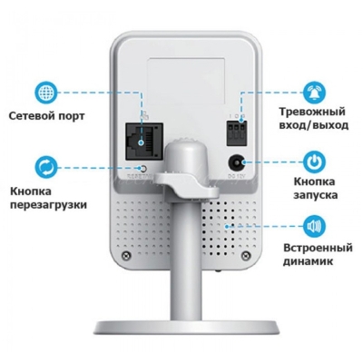 Беспроводная миниатюрная IP-камера с Wi-Fi DH-IPC-K15P