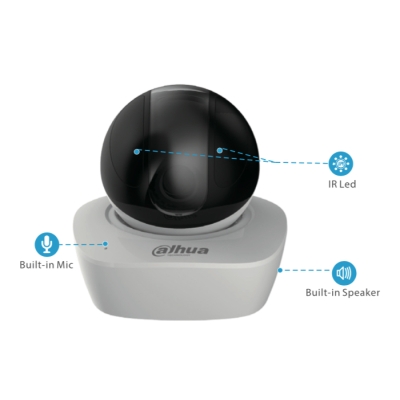 Беспроводная поворотная IP-камера с Wi-Fi DH-IPC-A46P