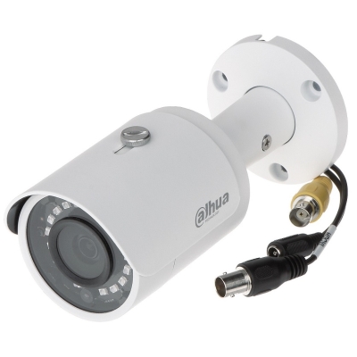 Уличная цилиндрическая мультиформатная камера DH-HAC-HFW2501SP-0360B