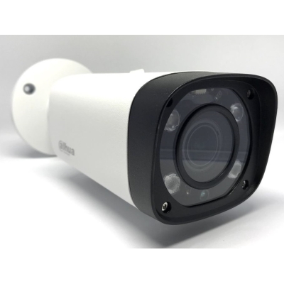 Уличная цилиндрическая мультиформатная камера DH-HAC-HFW1400RP-VF-IRE6