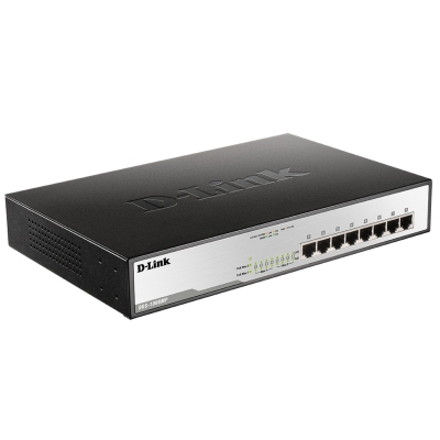 Неуправляемый сетевой коммутатор с PoE DGS-1008MP