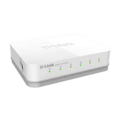 Неуправляемый сетевой коммутатор DGS-1005A