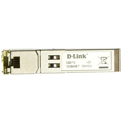 Медный SFP трансивер с RJ-45 портом DGS-712