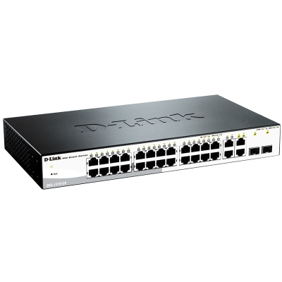Настраиваемый сетевой коммутатор WebSmart DES-1210-28 ver C