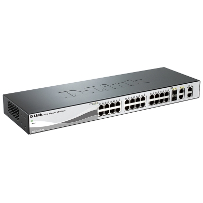 Настраиваемый сетевой коммутатор WebSmart DES-1210-28 ver B