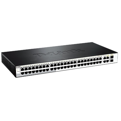 Настраиваемый сетевой коммутатор WebSmart DES-1210-52 ver B