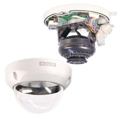 Уличная купольная IP-камера VCI-212