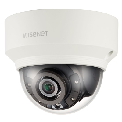 Купольная IP камера на 6 МП с фиксированным объективом 7 мм и ИК подсветкой WISENET XND-8040RP