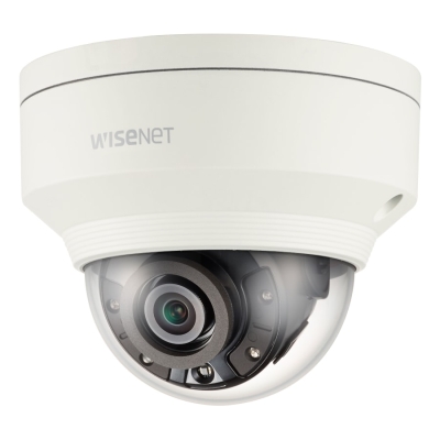 Уличная купольная IP камера на 6 МП с фиксированным объективом 3.7 мм и ИК подсветкой WISENET XNV-8020RP