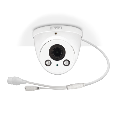 Уличная купольная IP-камера с моторизированным объективом