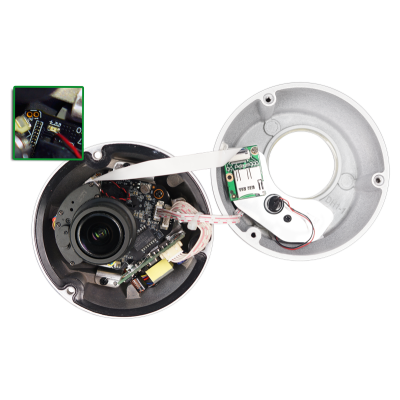 Уличная купольная IP-камера с моторизированным объективом VCI-830-01