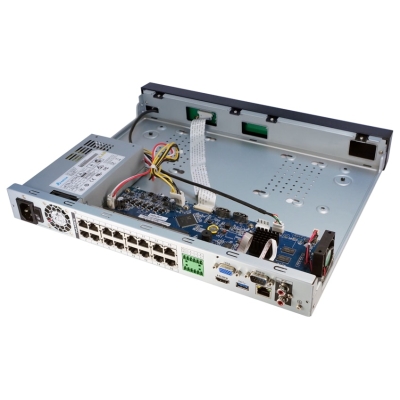 16 канальный IP видеорегистратор с 16 PoE портами RGI-1622P16