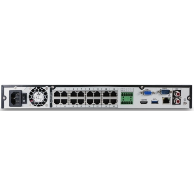 16 канальный IP видеорегистратор с 16 PoE портами RGI-1622P16