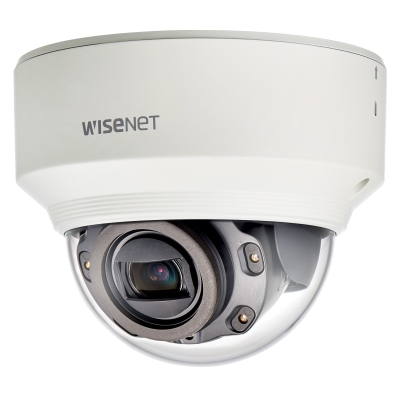 Купольная IP камера на 2 МП с вариофокальным объективом  2.8 - 12 мм и ИК подсветкой WISENET XND-6080RVP