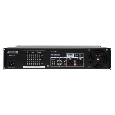 6 зонный микшер-усилитель на 60 Вт с MP3, FM и Bluetooth ТУ-6060М