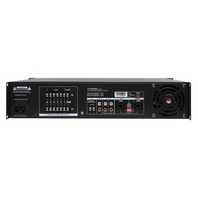 6 зонный микшер-усилитель на 120 Вт с MP3, FM и Bluetooth ТУ-6120М