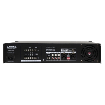 6 зонный микшер-усилитель на 250 Вт с MP3, FM и Bluetooth ТУ-6250М
