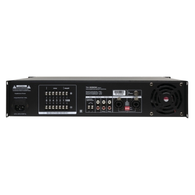 6 зонный микшер-усилитель на 350 Вт с MP3, FM и Bluetooth ТУ-6350М
