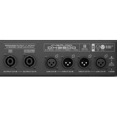 Двухканальный цифровой усилитель мощности DX-2600