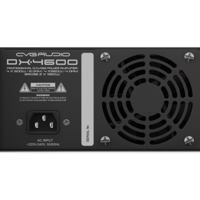 Четырехканальный цифровой усилитель мощности DX-4600