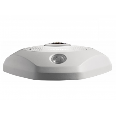 Панорамная IP камера fisheye c ИК подсветкой DS-2CD6365G0E-IS(B)