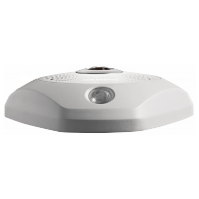 Панорамная IP камера fisheye c ИК подсветкой DS-2CD6365G0E-IVS(B)