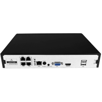4 канальный IP-видеорегистратор с PoE NVR-1104P V2