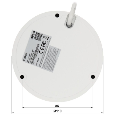 Уличная купольная IP-камера DH-IPC-HDBW3241EP-AS-0280B