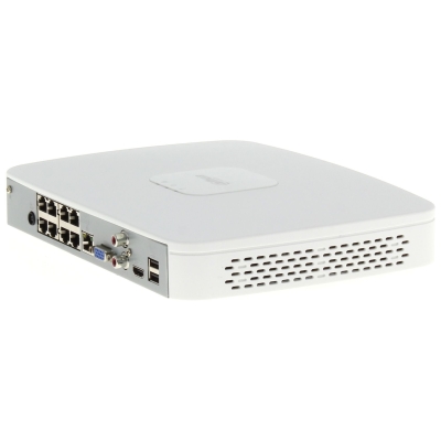 8-канальный IP видеорегистратор с POE коммутатором DHI-NVR4108-8P-4KS2L