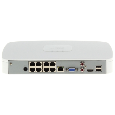 8-канальный IP видеорегистратор с POE коммутатором DHI-NVR4108-8P-4KS2L